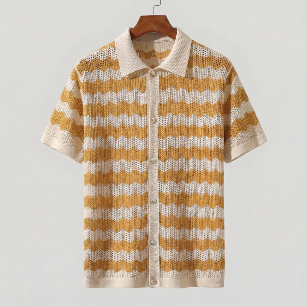 Marelli Knit Button-Up
