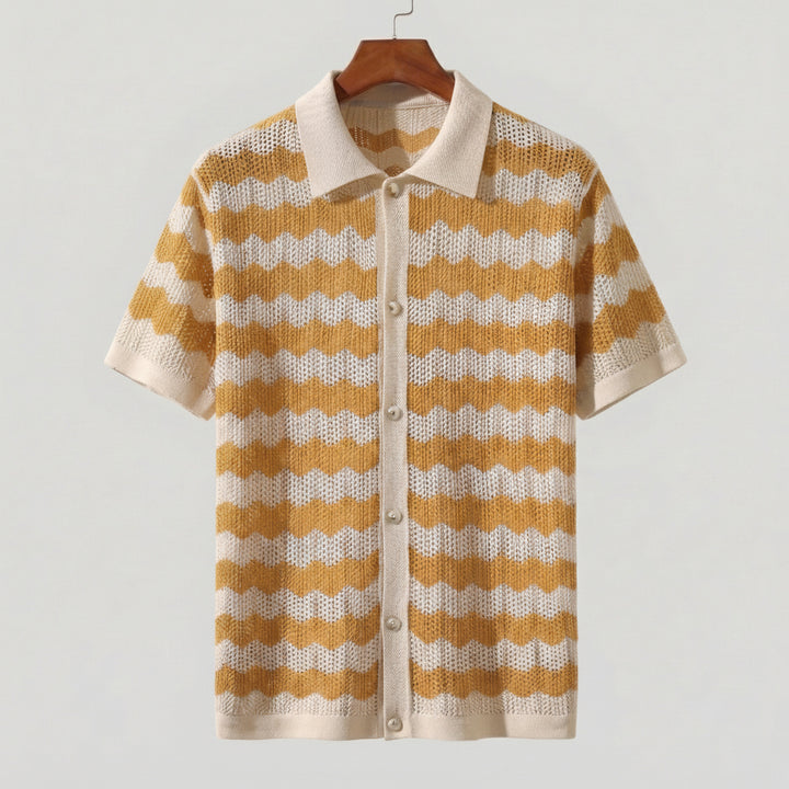 Marelli Knit Button-Up
