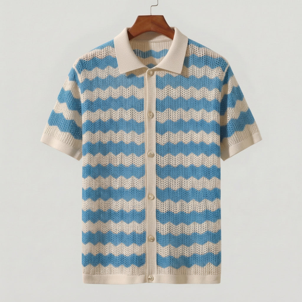 Marelli Knit Button-Up