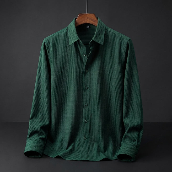 Monaco Waffle Button-Up