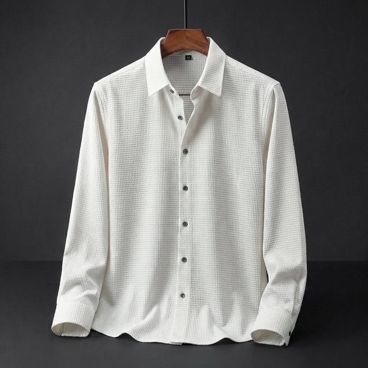 Monaco Waffle Button-Up