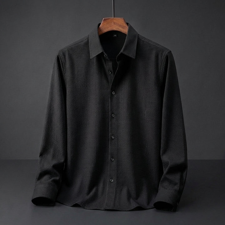 Monaco Waffle Button-Up