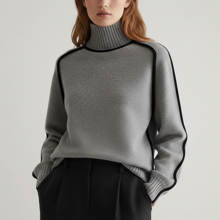 Madison Knit Turtleneck Sweater