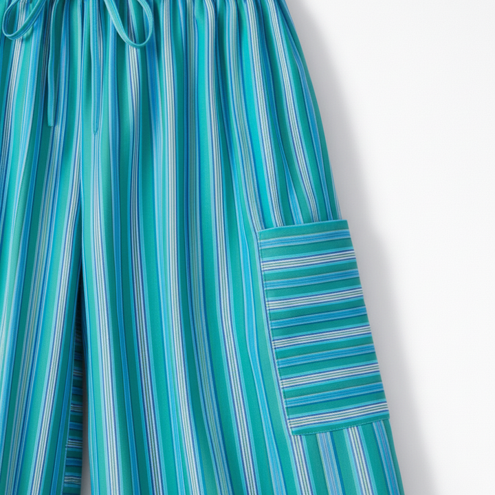 Leonie Striped Pants