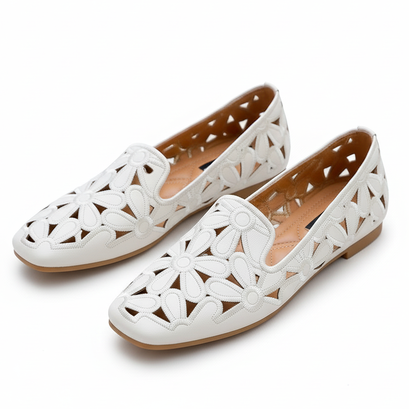 Claudine Floral Loafers