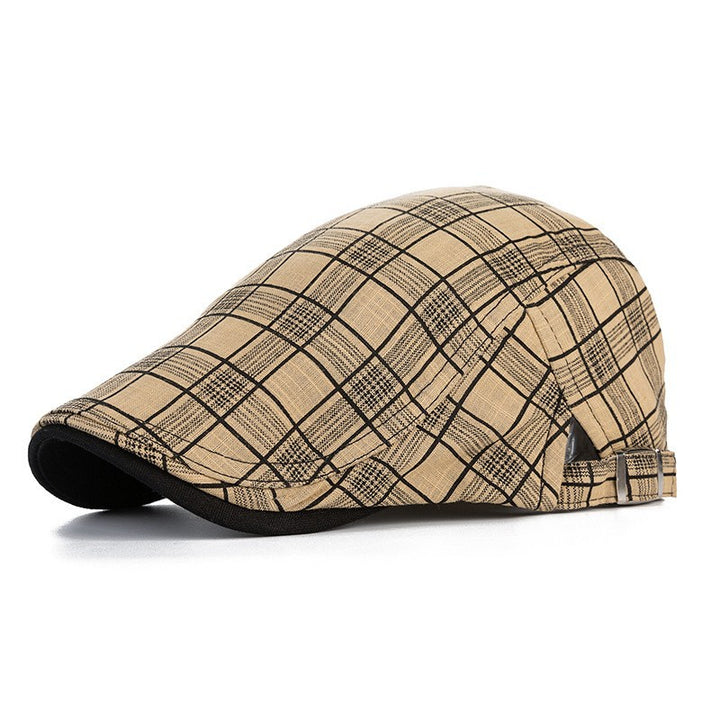 Matteo Plaid Cap