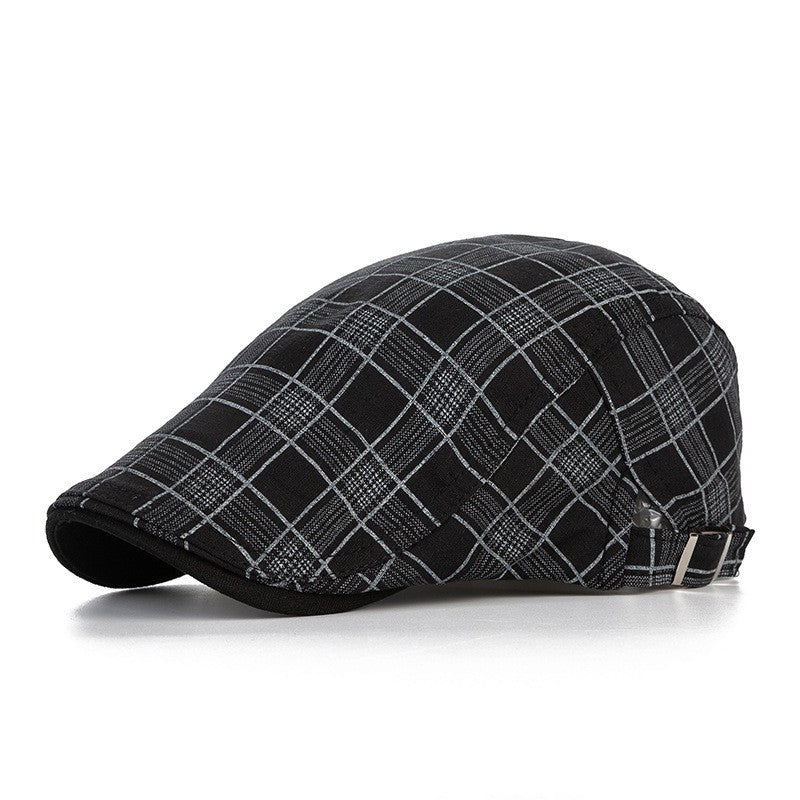 Matteo Plaid Cap