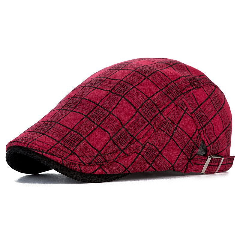 Matteo Plaid Cap