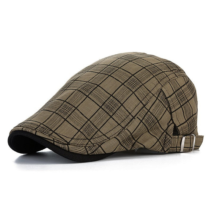 Matteo Plaid Cap