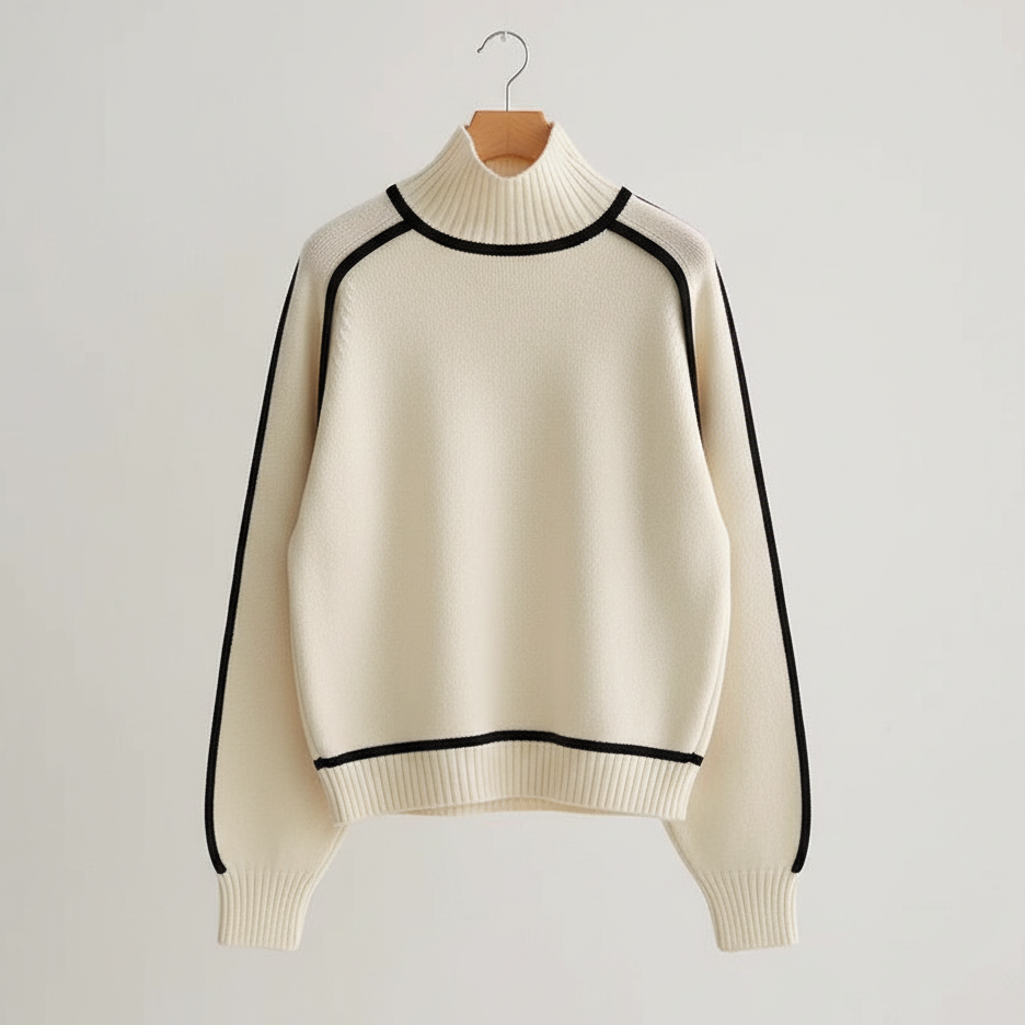 Madison Knit Turtleneck Sweater