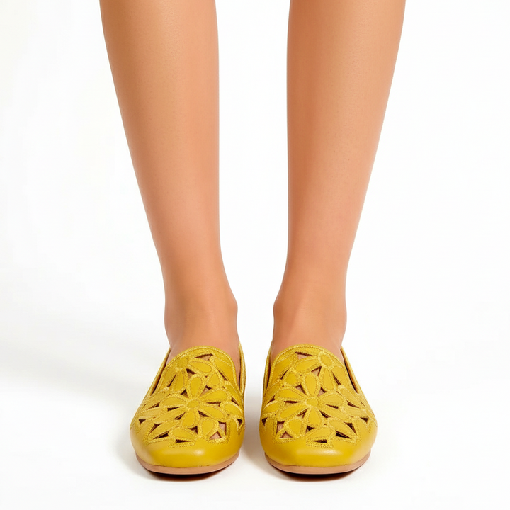 Claudine Floral Loafers