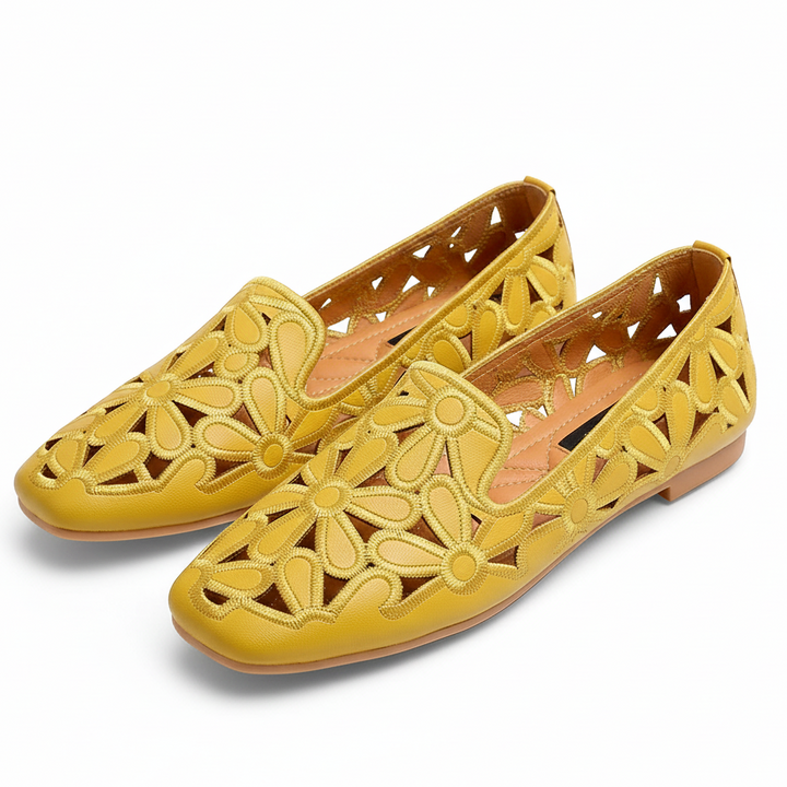 Claudine Floral Loafers