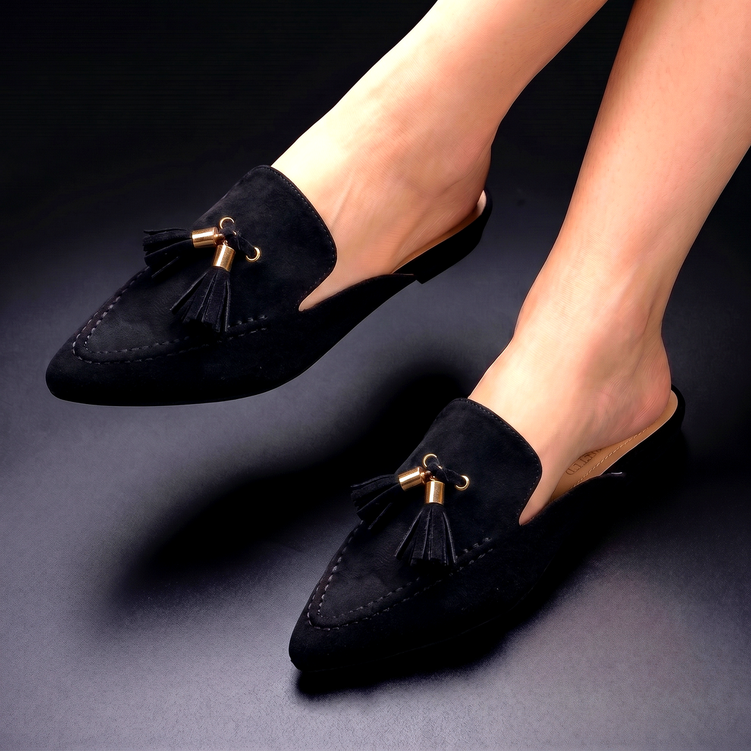 Valeria Tassel Mules