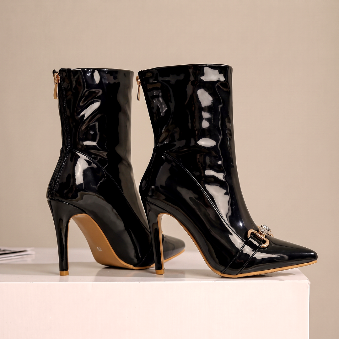 Lisbeth Patent Boots
