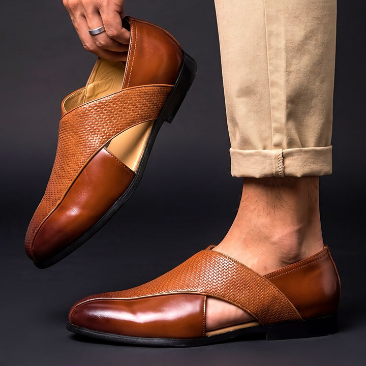 Tobias Leather Sandals