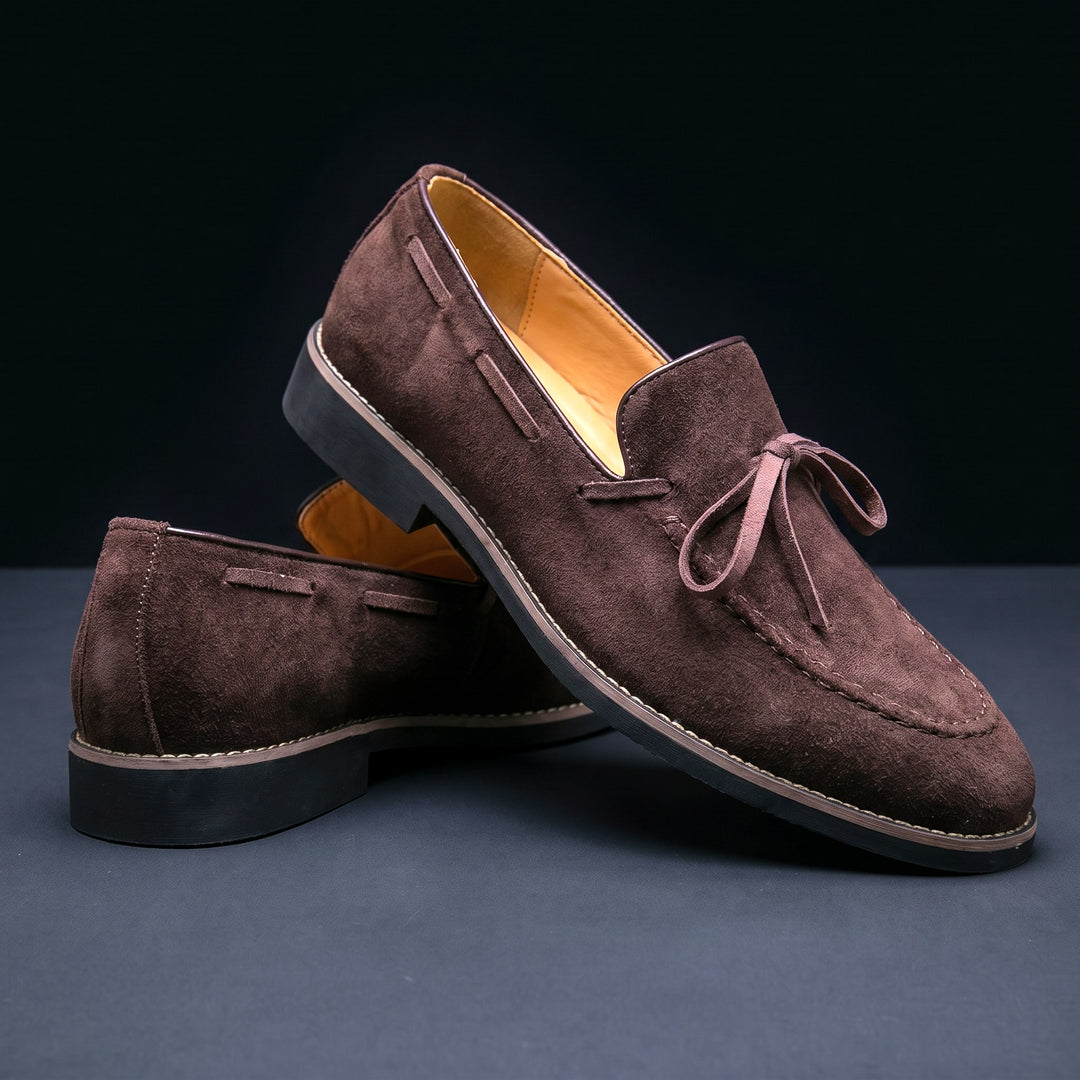 Angelo Suede Loafers