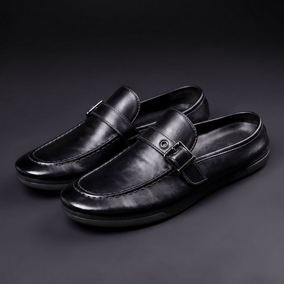 Lansford Buckle Mules