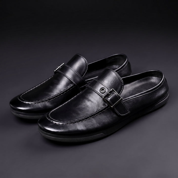 Lansford Buckle Mules