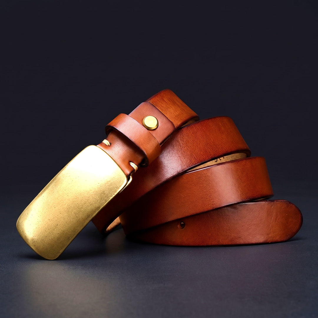 Halston Leather Belt