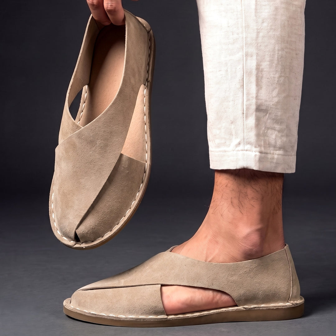 Fabian Suede Mules