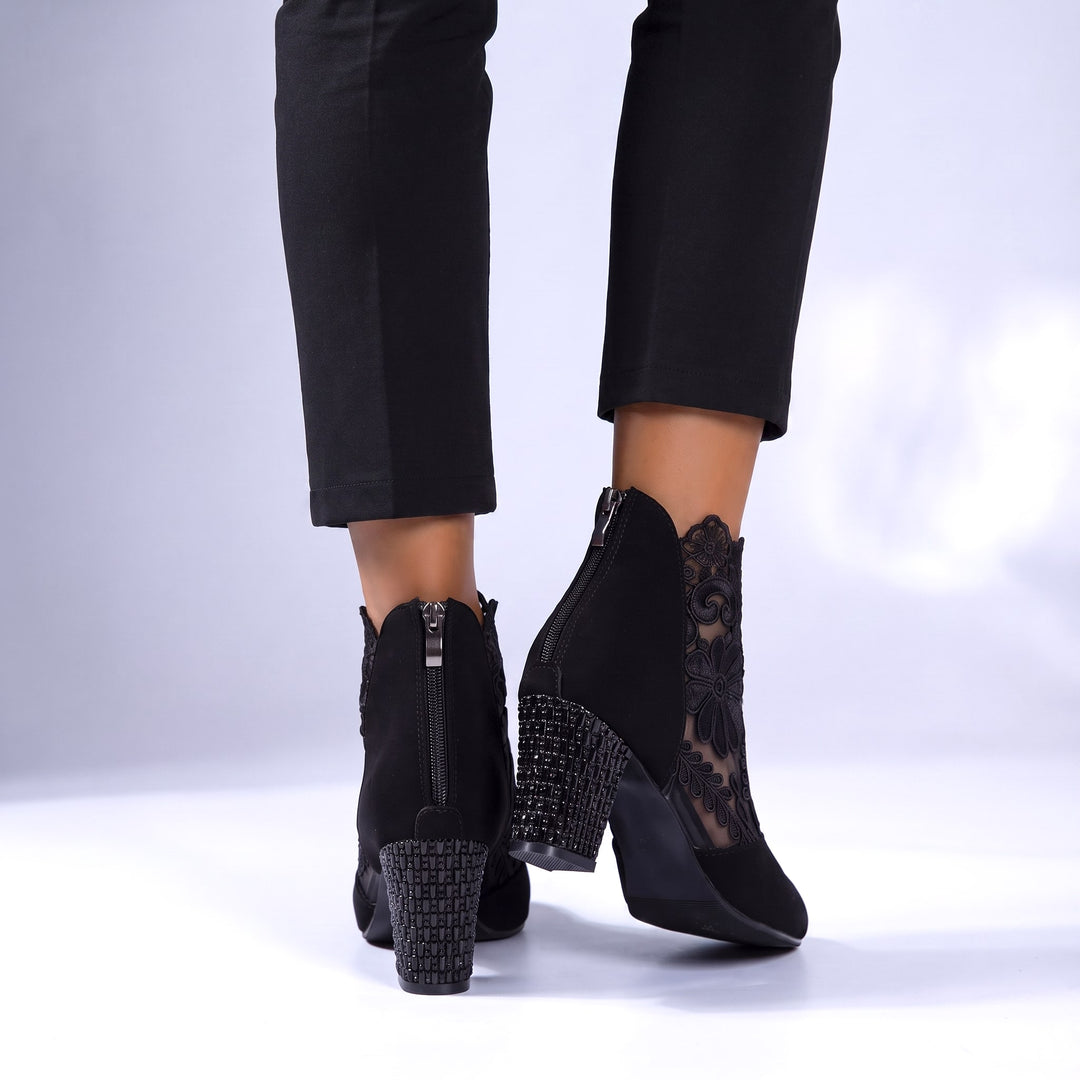 Rosa Lace Ankle Boots