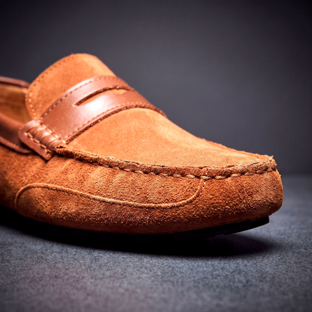 Belvano Suede Loafers