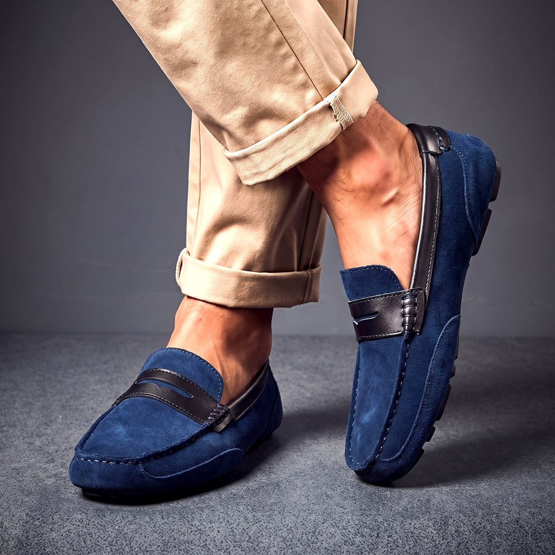 Belvano Suede Loafers