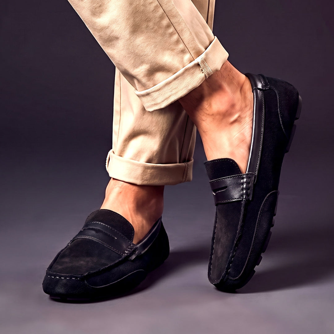 Belvano Suede Loafers