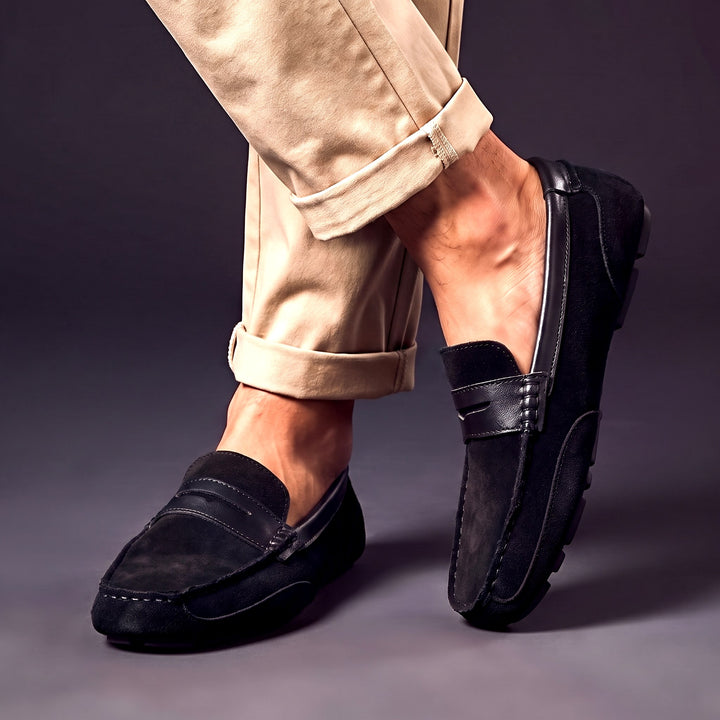 Belvano Suede Loafers