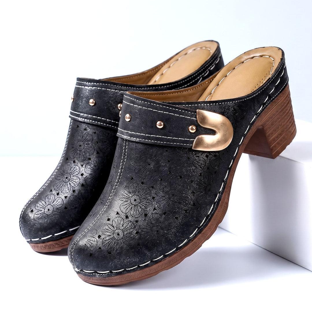 Bellina Leather Mules
