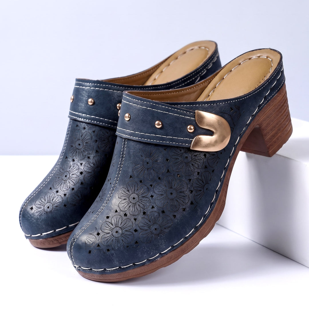 Bellina Leather Mules