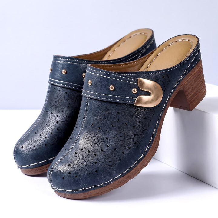 Bellina Leather Mules