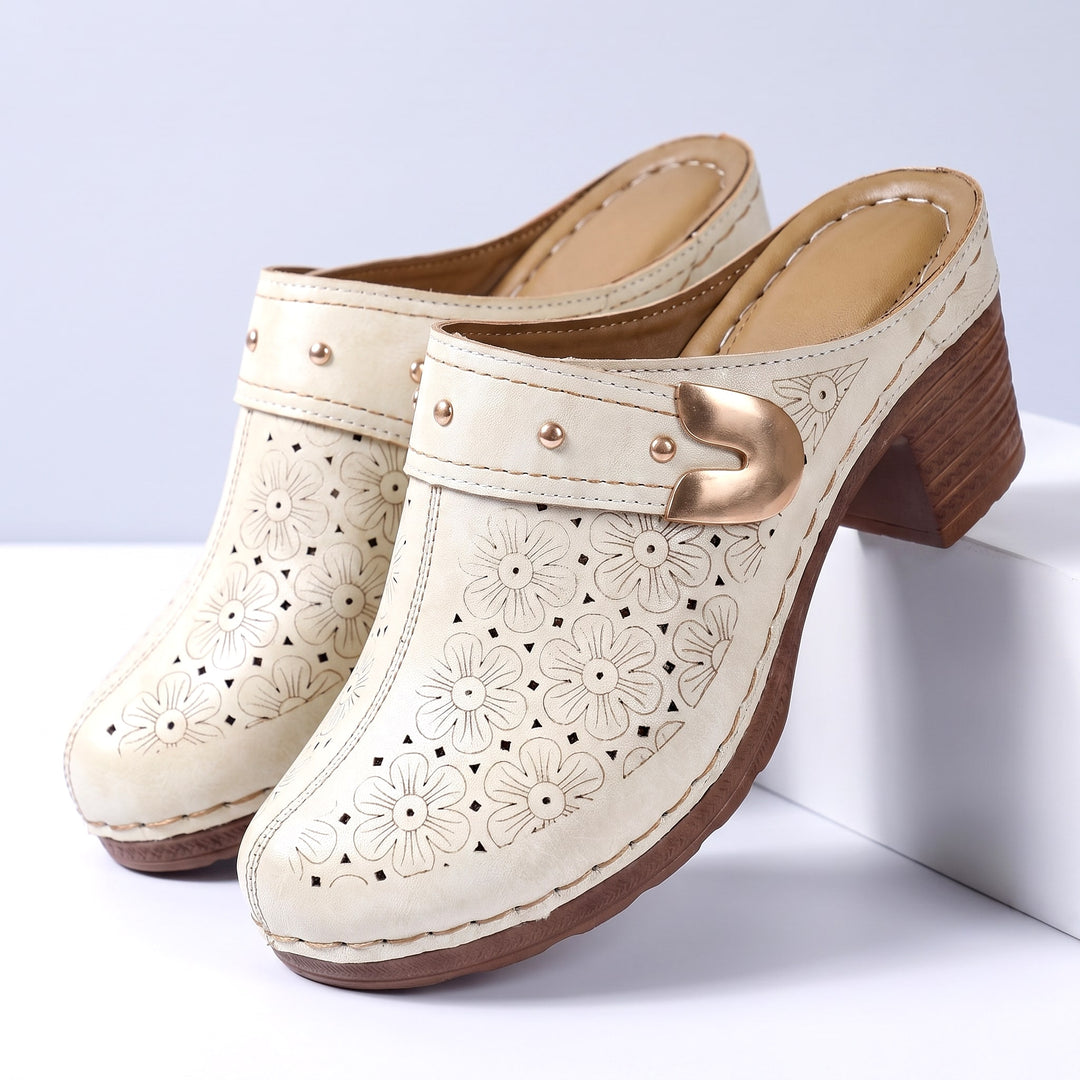 Bellina Leather Mules