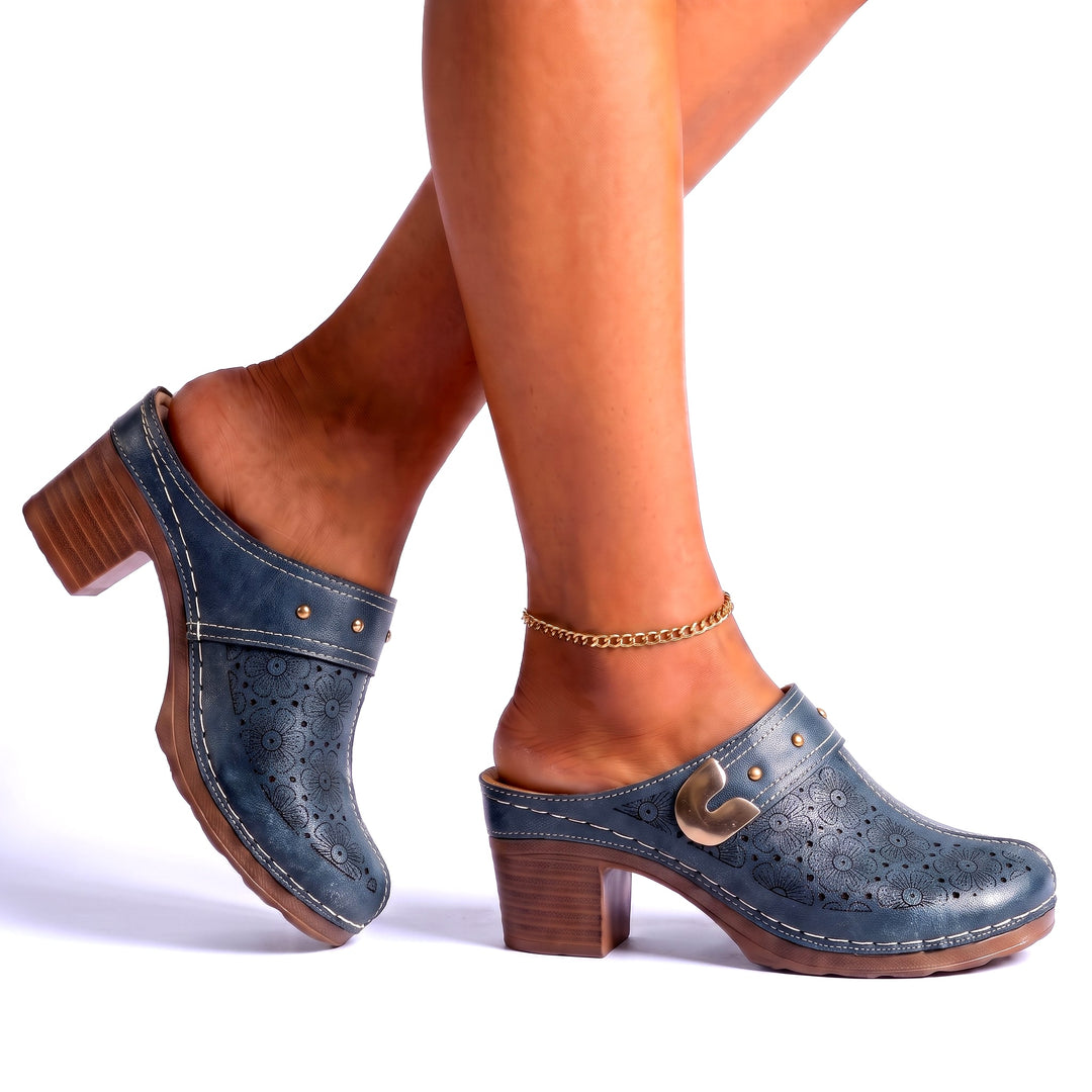 Bellina Leather Mules