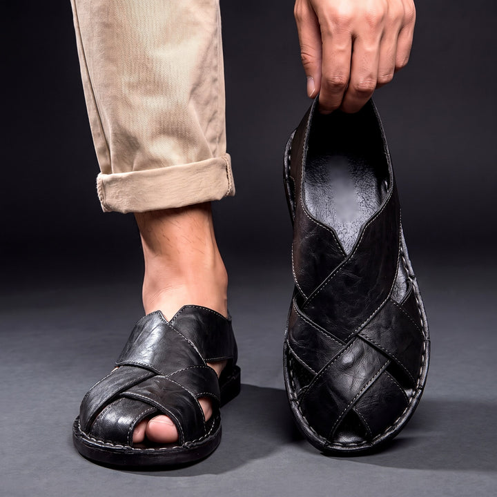 Lucas Leather Sandals