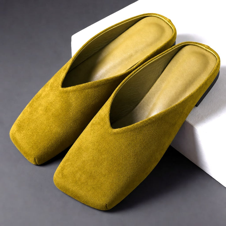 Viviana Velvet Mules