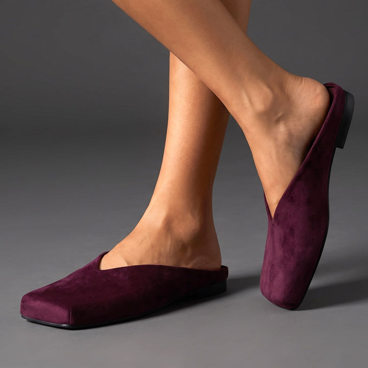 Viviana Velvet Mules