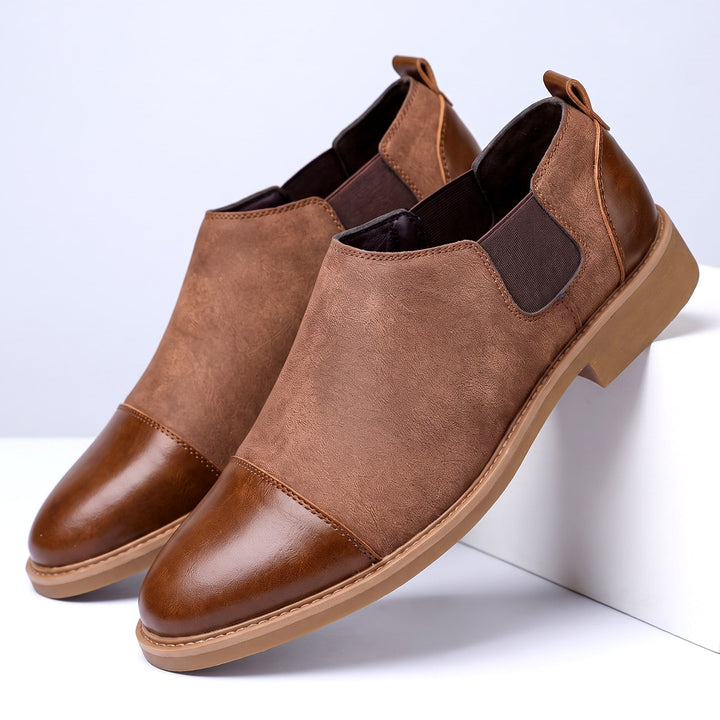Marcus Leather Slip-ons
