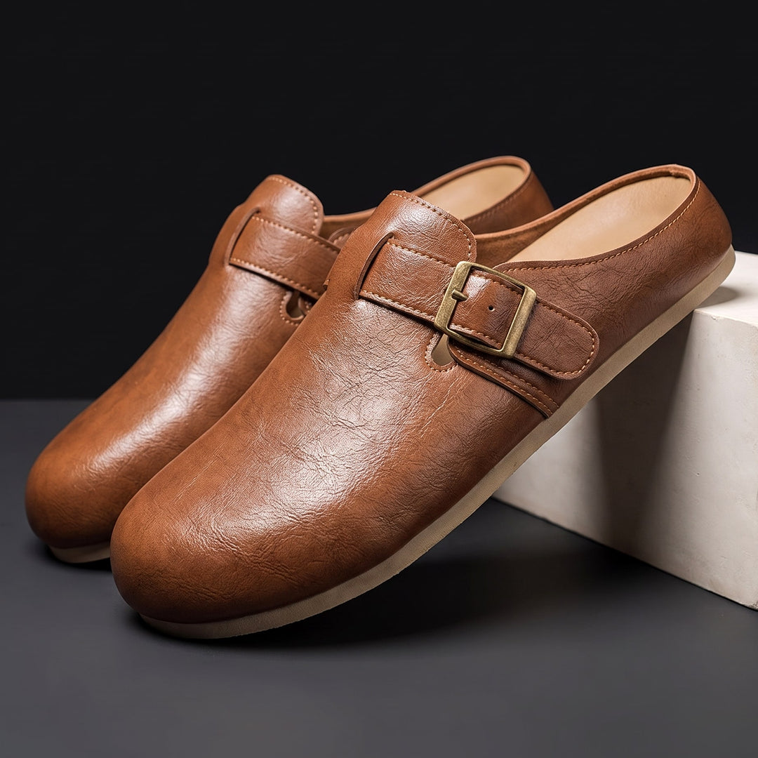 Marendo Leather Mules