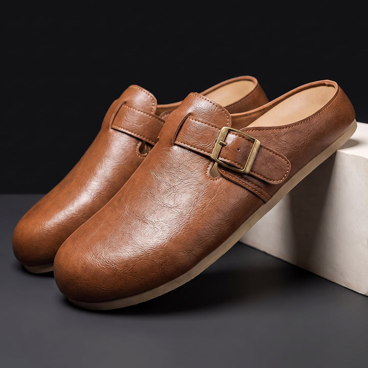 Marendo Leather Mules