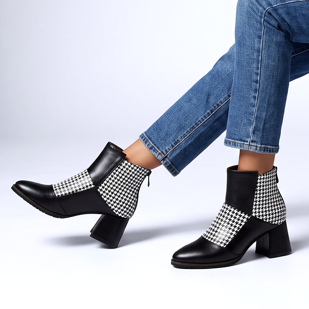 Roxie Block Heel Boots