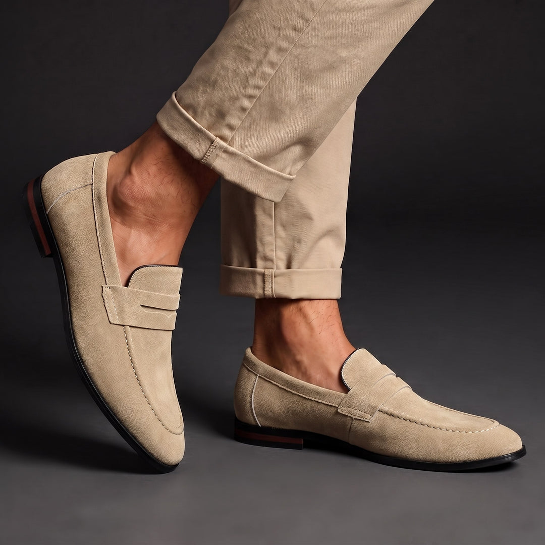 Giovano Suede Loafers