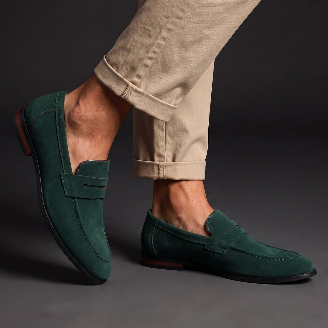 Giovano Suede Loafers