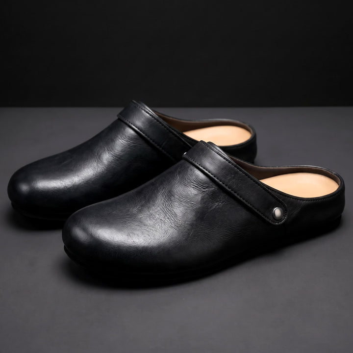 Elden Leather Mules