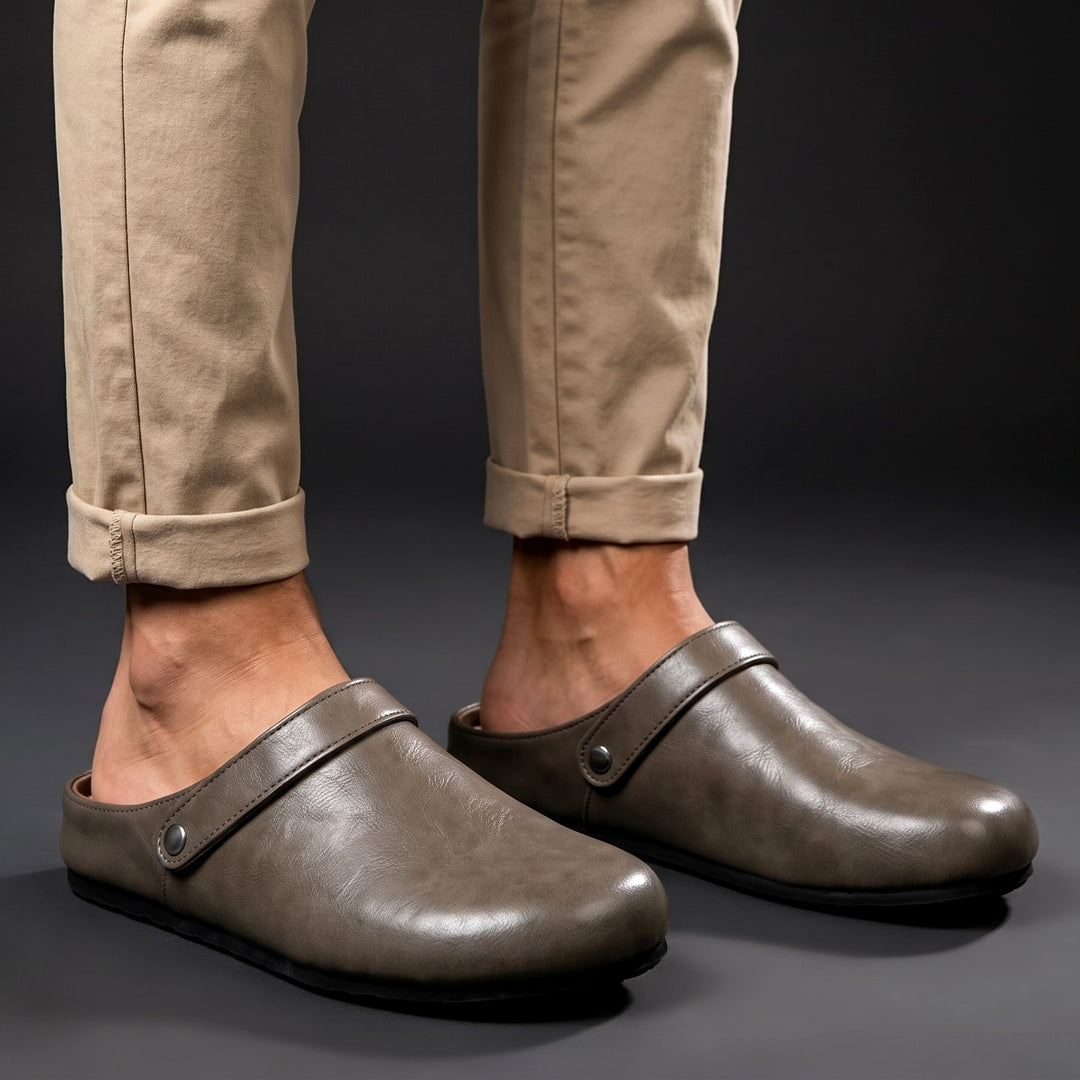 Elden Leather Mules