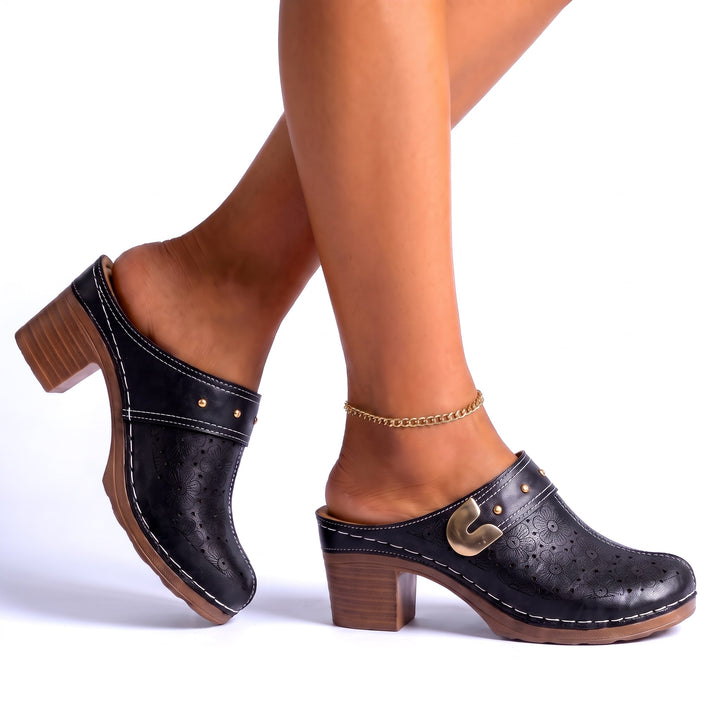 Bellina Leather Mules
