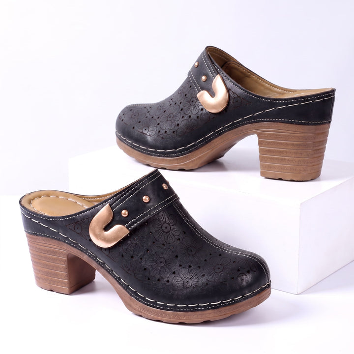 Bellina Leather Mules