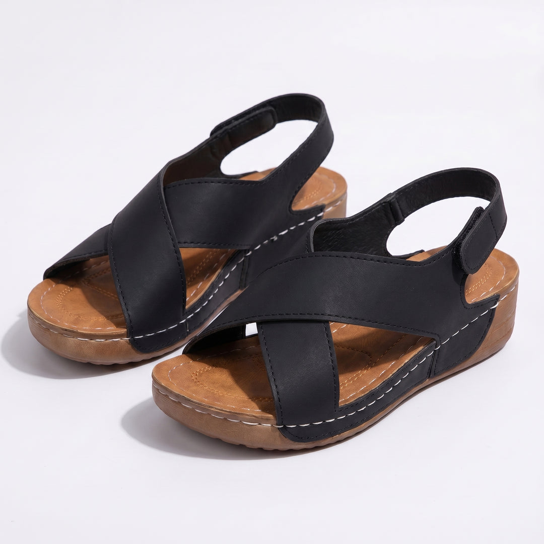 Gianna Leather Sandals
