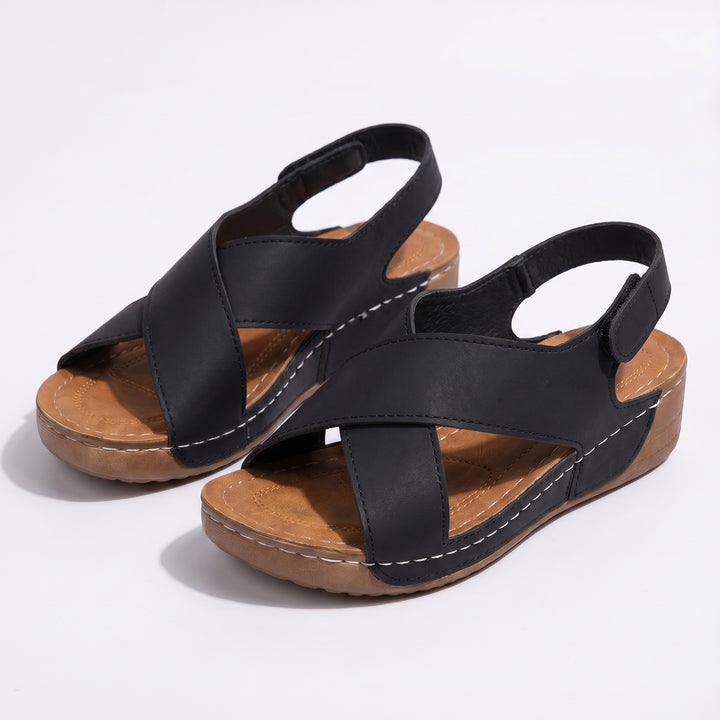 Gianna Leather Sandals