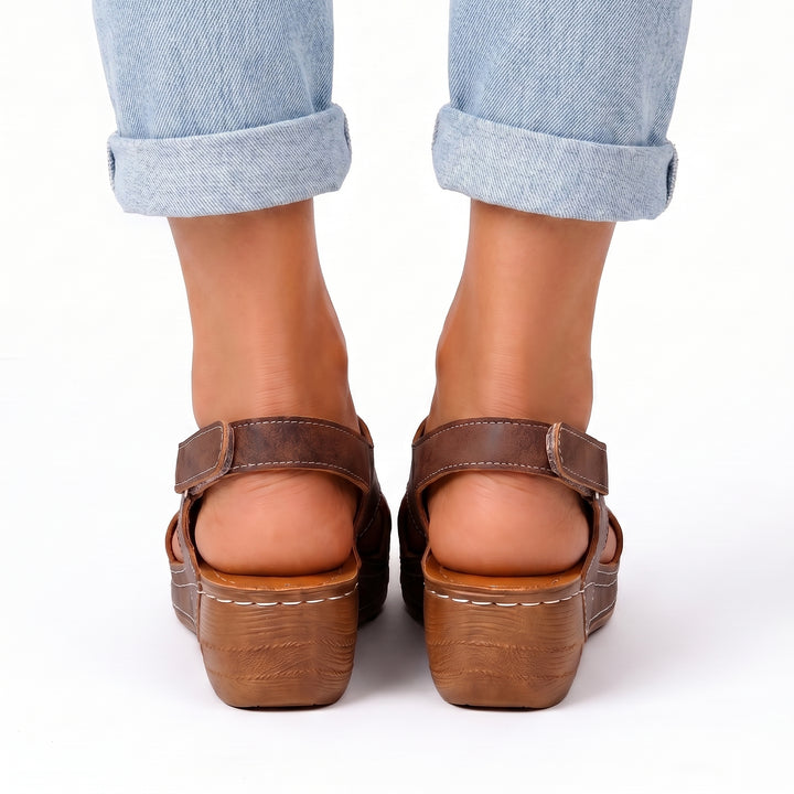 Gianna Leather Sandals